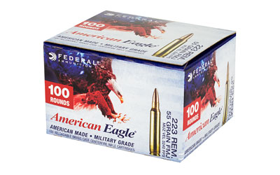 223 Federal American Eagle 55gr FMJ (AE223BLF)