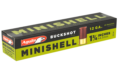 12 GA 1-3/4in Aguila Mini Shell #1/4 Buckshot (1CHB1288)
