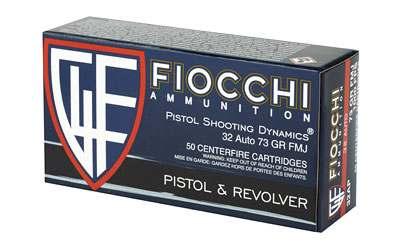 32 Auto Fiocchi 73gr FMJ (32AP)