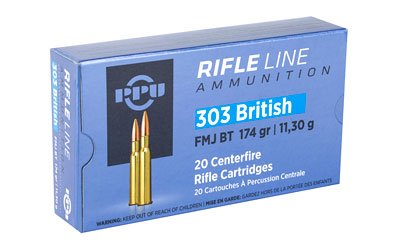 303 British PPU 174gr FMJ (PP303F)