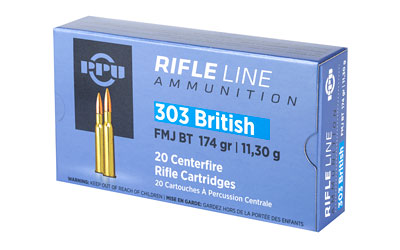 303 British PPU 174gr FMJ (PP303F)