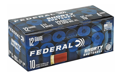12 GA 1 3/4in Federal Mini Shells #4 Buckshot (SH1294B)