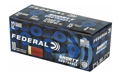 12 GA 1 3/4in Federal Mini Shells #4 Buckshot (SH1294B)