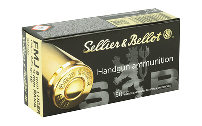 9mm S&B 124gr FMJ (SB9B)