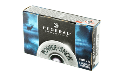 12 GA 2 3/4in Federal Rifled Slug 1oz HP Power Shok (F127RS)