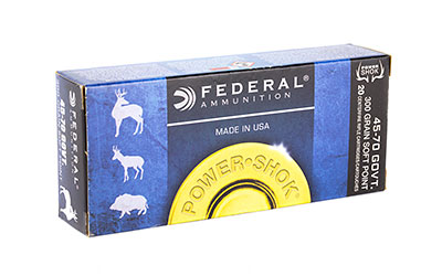 45-70 Federal Power Shok 300gr JSP (4570AS)
