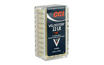 22 LR CCI Velocitor 40gr CPHP (0047)