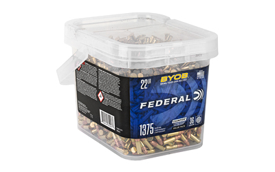 22 LR  Federal Bring Your Own Bucket 36gr CP HP (750BKT1375)