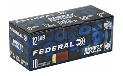12 GA 1 3/4in Federal Mini Shell #8 Lead 15/16 oz (SH129-8)
