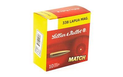338 Lapua S&B 250gr HPBT (SB338LMA)