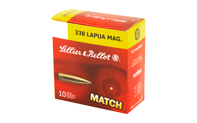 338 Lapua S&B 250gr HPBT (SB338LMA)