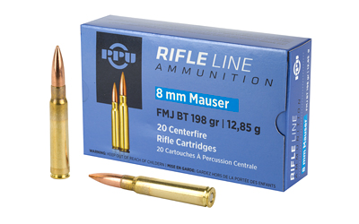 8mm Mauser PPU PP8F FMJ 198gr (PP8F)