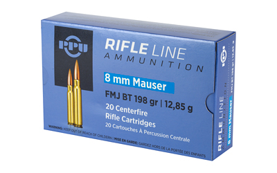 8mm Mauser PPU PP8F FMJ 198gr (PP8F)