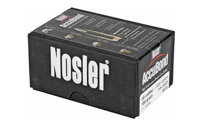Nosler AccuBond 30 Caliber 180 Grain Spitzer Boat Tail (54825)