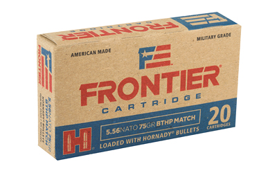 5.56 Hornady Frontier Match 75gr BTHP (FR320)