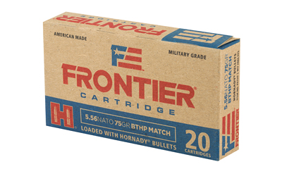 5.56 Hornady Frontier Match 75gr BTHP (FR320)