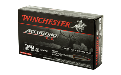338 Lapua Winchester Expedition Big Game 300gr Nosler Accubond (S338LCT)