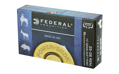 25-06 Federal Power Shok 117gr SP (2506BS)