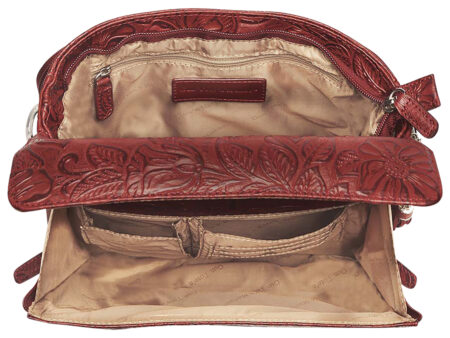 GTM American Cowhide Clutch Cherry Leather (GTM22CHRY)