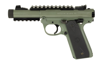 Ruger Mark IV Tactical 22/45 22 LR 4.4in BBL Elite Jungle Green 10+1 (40189)