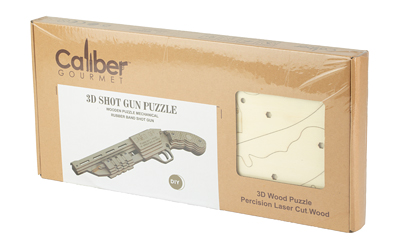Caliber Gourmet Wood Shotgun Puzzle (CBG-PZ-05SG)