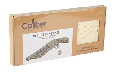 Caliber Gourmet Wood Shotgun Puzzle (CBG-PZ-05SG)