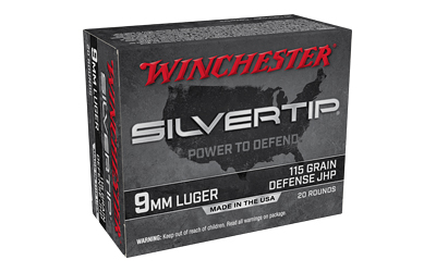 9mm Winchester Silvertip 115gr HP (W9MMST)