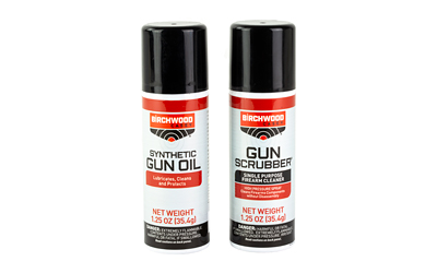 Birchwood Casey Gun Scrubber & Synthetic Gun Oil 2 Pack (33329)
