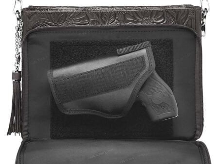 GTM American Cowhide Clutch Black Leather (GTM22BK)