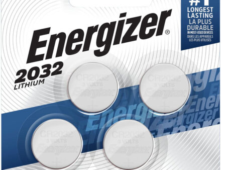 Energizer CR2032 Lithium Battery 4 Pack (2032BP4C3)