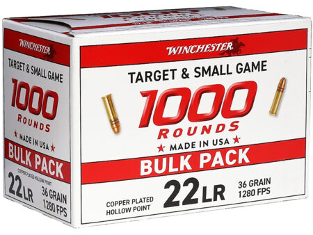 22 LR Winchester Bulk Pack 36gr CPHP (22LR1KHP)