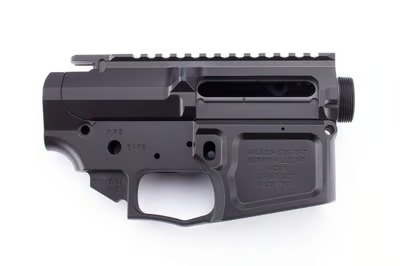Wilson Combat AR-15 Upper/Lower Stripped AR15 Reciever Set Black (TR-LOWUPP-BIL-ATB)