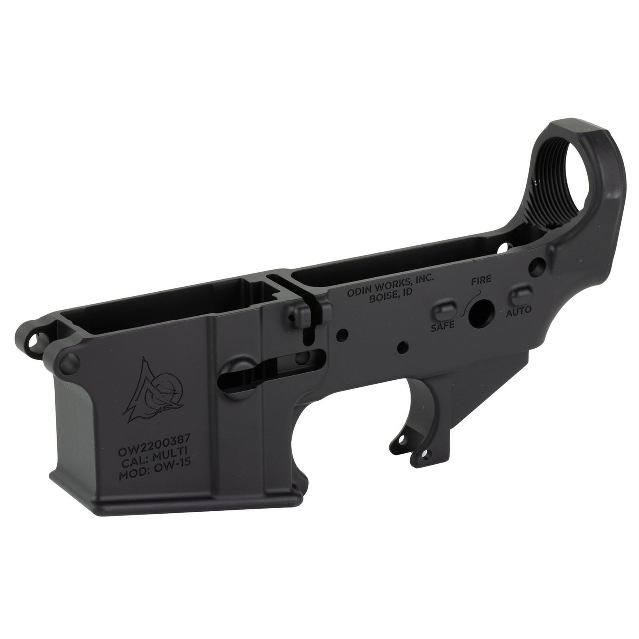 Odin Works OTR-15 Stripped Lower Receiver (OW-15-Forged-Lower-BLK)