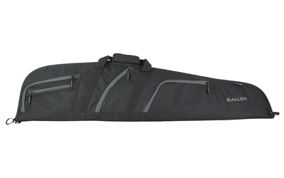 Allen Company Daytona Rifle Case 46in Endura Fabric Black with Gray Trim (221-46)
