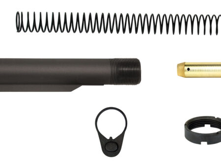 TacFire AR15 Buffer Tube Kit Mil-Spec Black AR-15 (MAR047A)