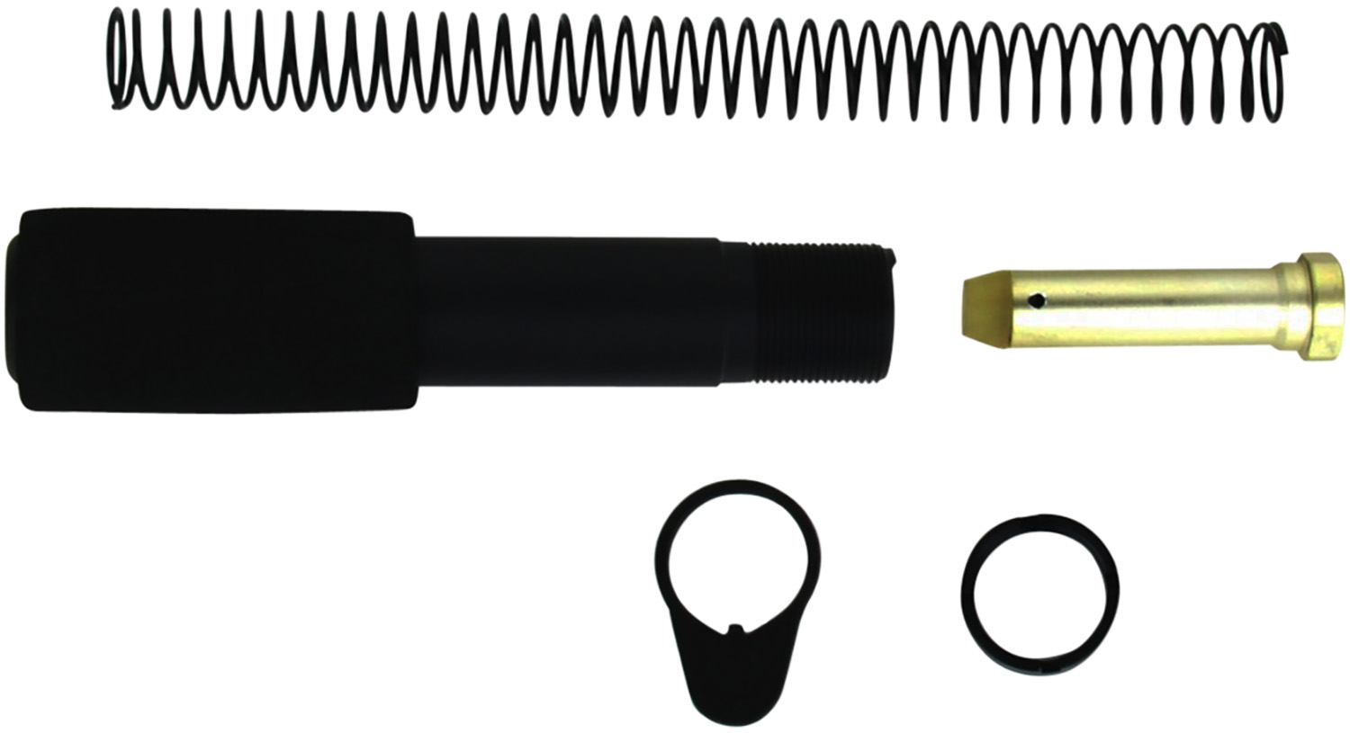 TacFire AR15 Buffer Tube Kit Black AR-15 (MAR049A) - Image 1