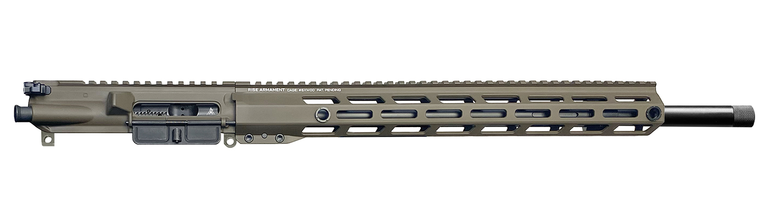 Rise Armament Upper Reciever 22 ARC 18in BBL Brown Cerakote ( RA22ARCCUBRN18) - Image 1