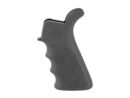 Hogue OverMolded Rifle Grip Beavertail Finger Grooves Fits AR Rifles Slate Gray (15022) - Thumbnail Image 1