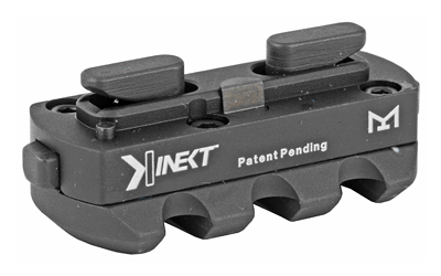 Kinetic Development Group Kinect Rail, Fits M-LOK, 3 Slot Picatinny Rail BLK (KIN5-100)