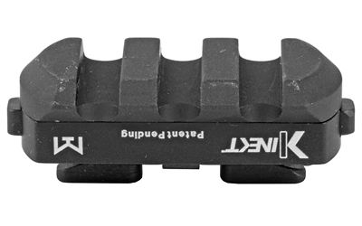 Kinetic Development Group Kinect Rail, Fits M-LOK, 3 Slot Picatinny Rail BLK (KIN5-100)