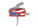 Rise Armament The Patriot High Performance Silver/Red/White/Blue Trigger 3.5lb Flat Single-Stage (RA13FOLDSPT) - Thumbnail Image 2