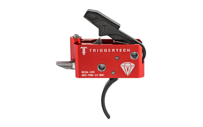 TriggerTech AR-15 Diamond 2 Stage Curved Trigger (AR0-TRB-02-NNC)