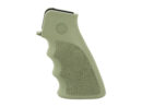 Hogue AR-15/M16 OverMolded Grip Cobblestone OD Green Rubber with Finger Grooves (15001) - Thumbnail Image 1