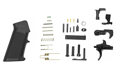 LBE Unlimited AR-15 Lower Parts Kit w/ Trigger Guard, Grip (AR15LPKT)
