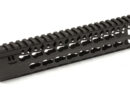 BCM Alpha Handguard 9in Black Anodized Finish for AR-15 (BCM-KMR-A9-556-BLK) - Thumbnail Image 1