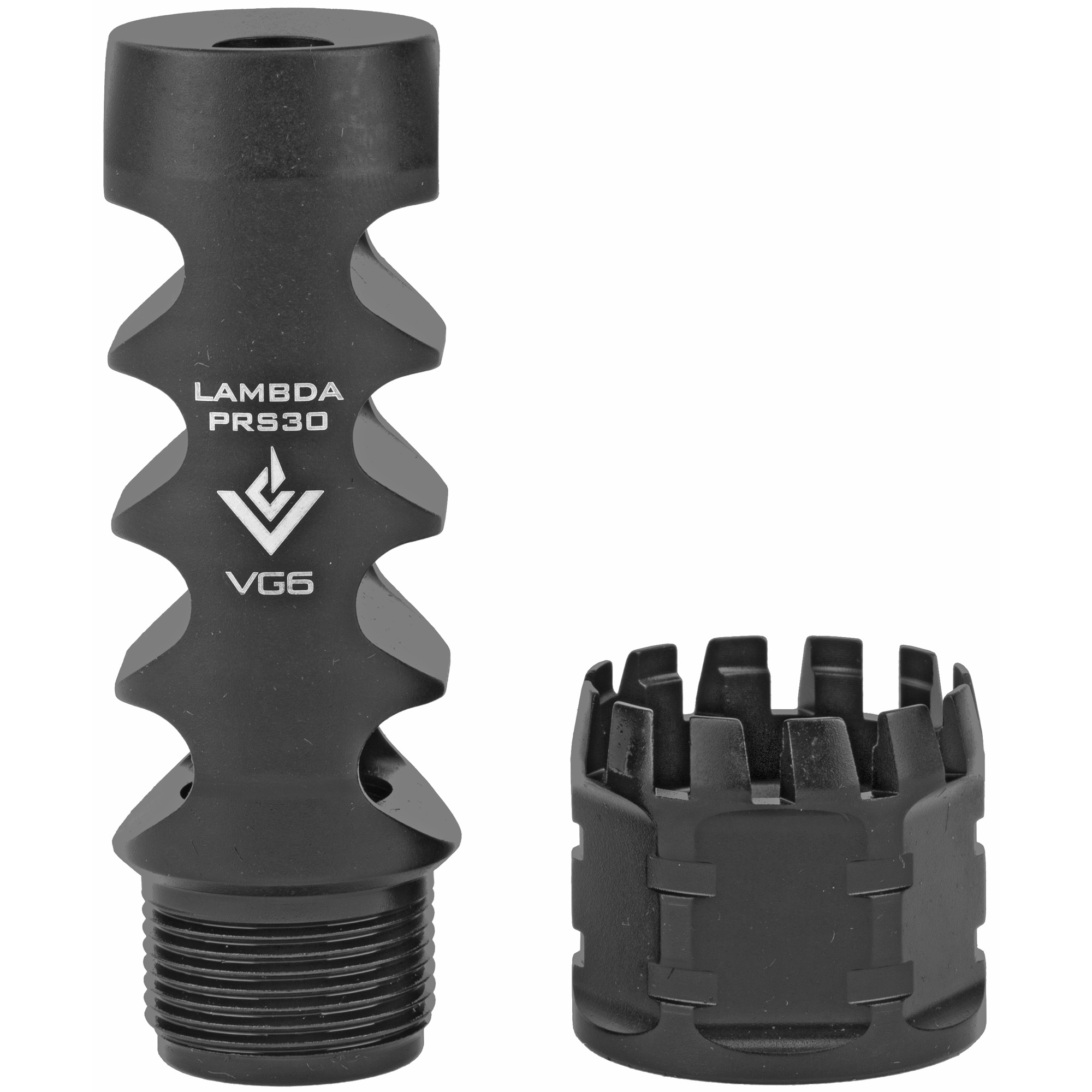 Aero Precision VG6 Lambda PRS30 30 Cal Muzzle Brake - Image 1