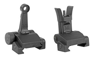 Midwest Industries Combat Rifle Sight Set Low Profile Flip Up (MI-CRS-SET)