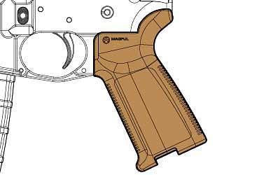 Magpul AR15 Grip MOE FDE (MAG415-FDE)